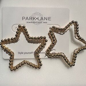 Park Lane Gold Star Earrings